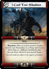 I Cast Two Shadows